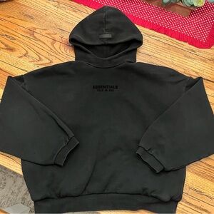Fear of God Essentials Black Hoodie